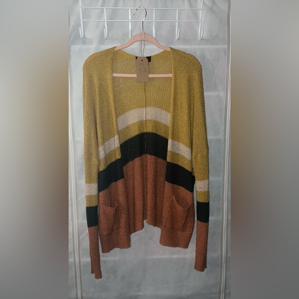 Colorblock Cardigan